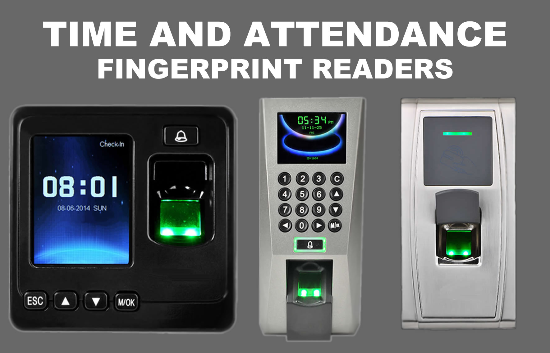 fingerprint readers - time and attendance